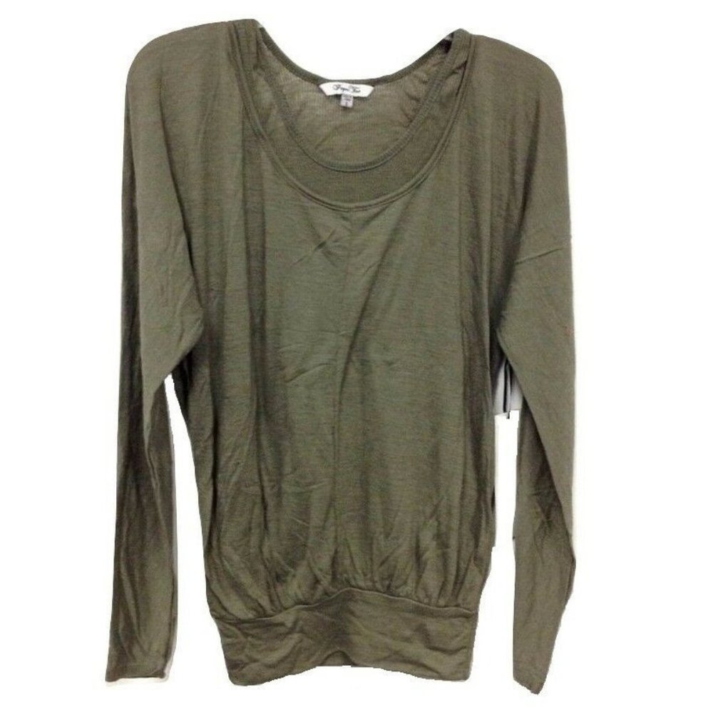 NWT Nordstrom Paper Tee Blouse Long Sleeve Set